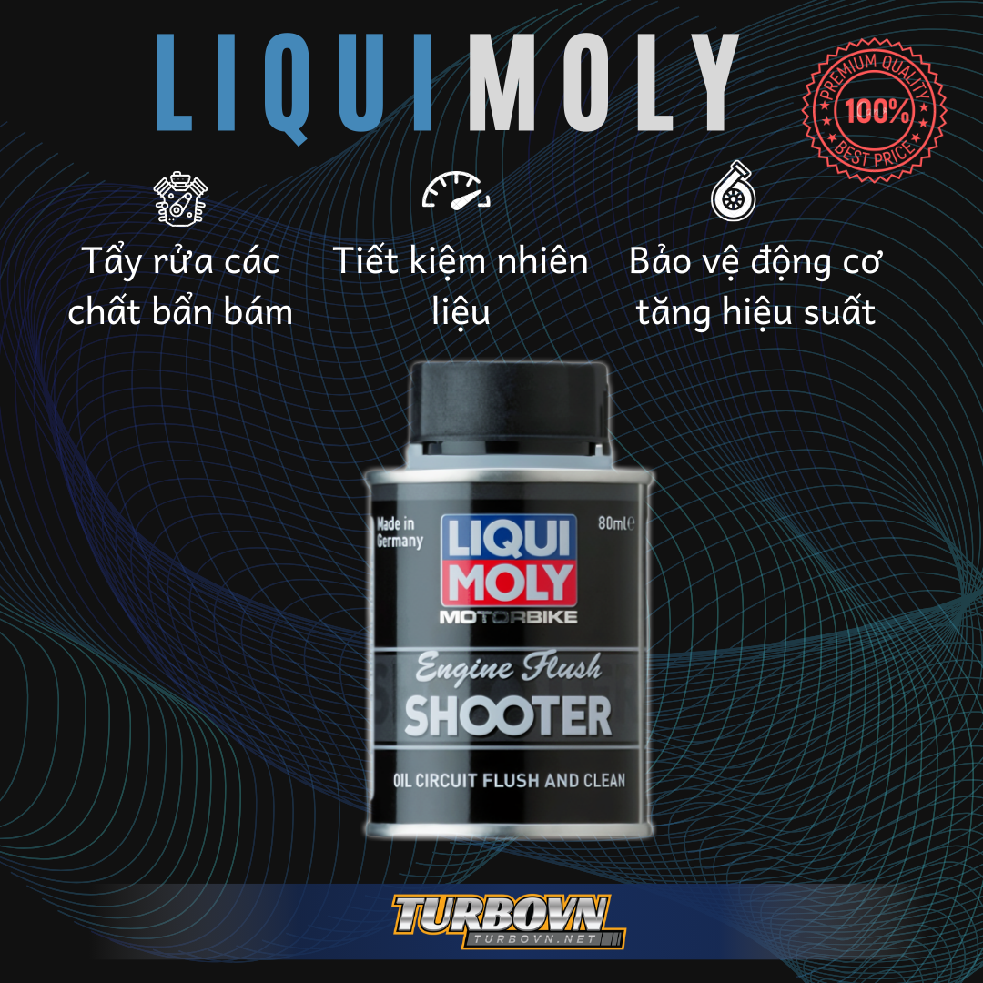 Dung dịch súc rửa động cơ Liqui Moly Engine Flush 80ML